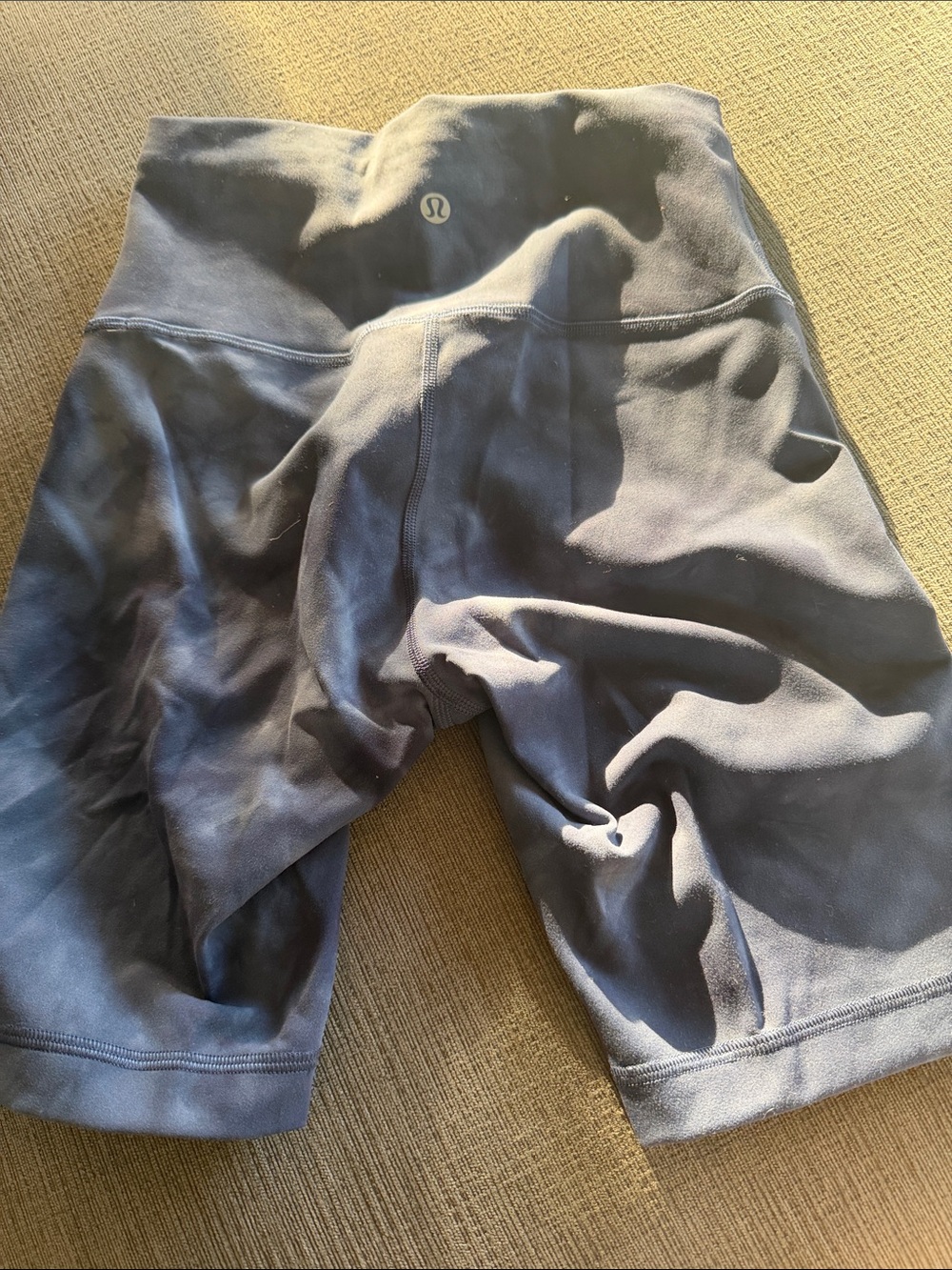 lululemon athletica Midnight Navy High-Rise Bike Shorts - Picture 2 of 3